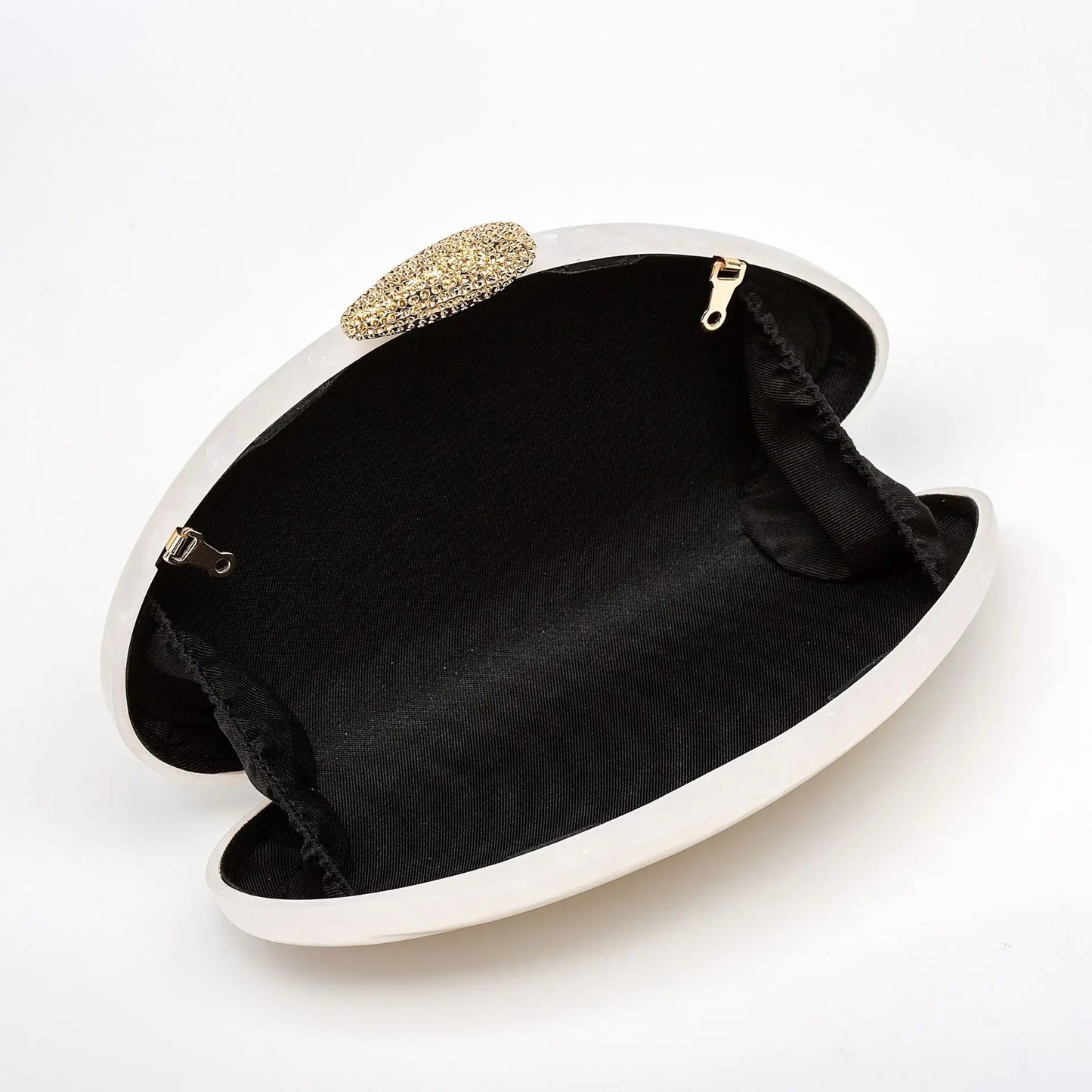 2025 Luxury Acrylic Lady Bag Fashion Personalized Party Evening Bag Single Shoulder Messenger Pearl Color Purse Women Clutch Bag