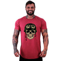 Men's Lonline MXD Concept Skull Military Bodywork Casual Leisure T-Shirt