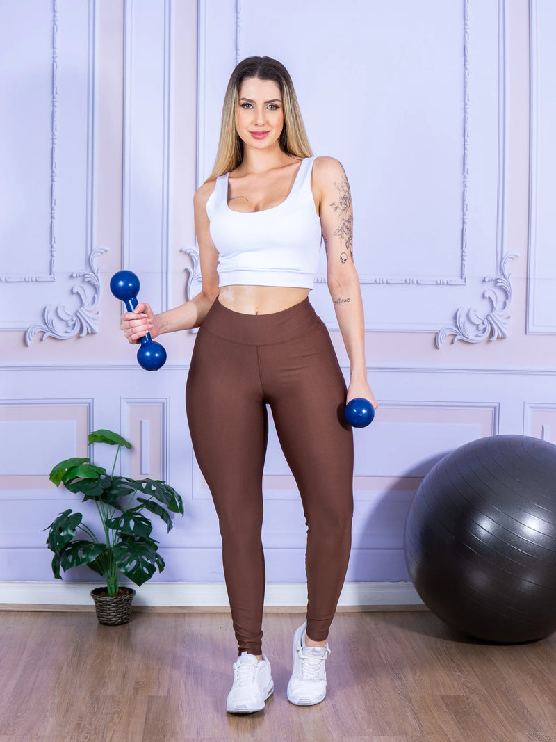 Legging de Academida Feminina - CRAVO ROSE