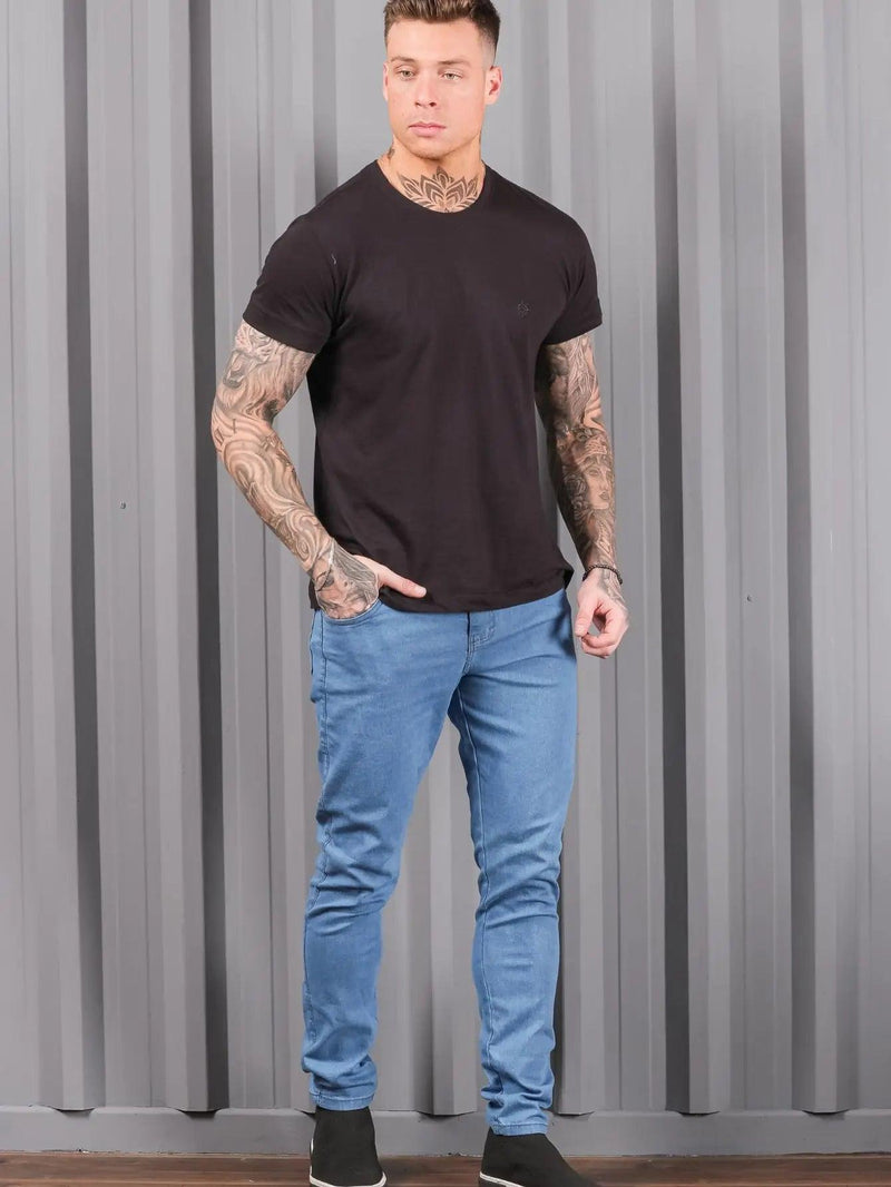 Calça Jeans Masculina Skinny Premium Casual Line Modelo