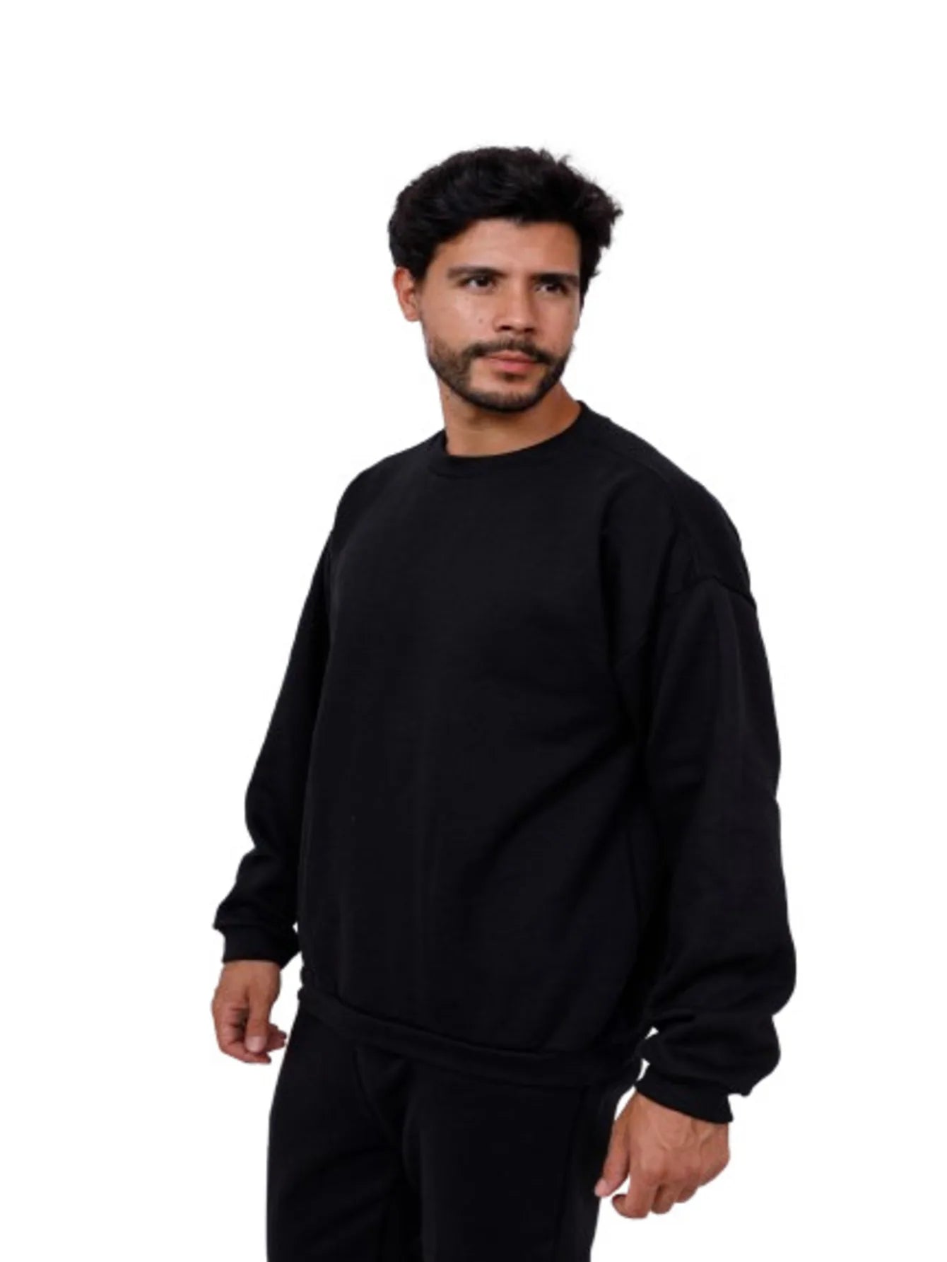 Men's Bald-Black Sweatshirt