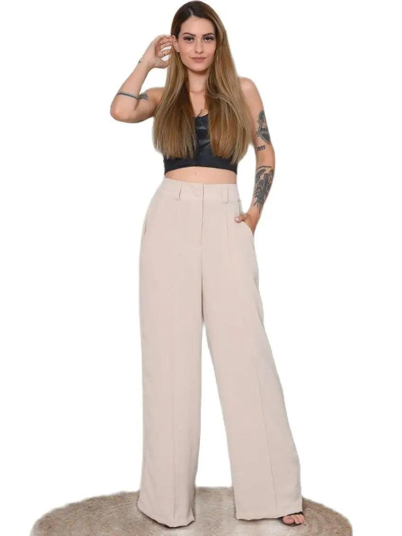 Flat Pantalona Pants - CRAVO ROSE