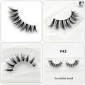 Cílios Visofree Mink Cílios Transparentes Cílios Postiços Transparentes Cílios Postiços Feitos à Mão Cílios Dramáticos Cílios Superiores