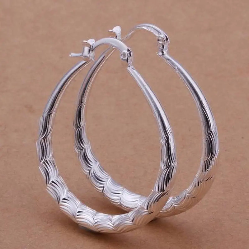 fashion For women 925 Sterling Silver wedding hook beautiful High quality Earring Jewelry free shipping cute gift - CRAVO ROSE