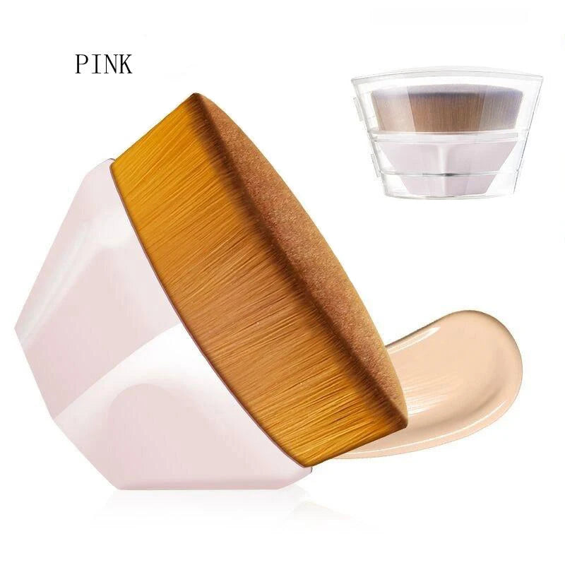 Pincéis de maquiagem mágicos de alta densidade para BB Cream, pó solto, base macia e sem rastros, ferramenta cosmética