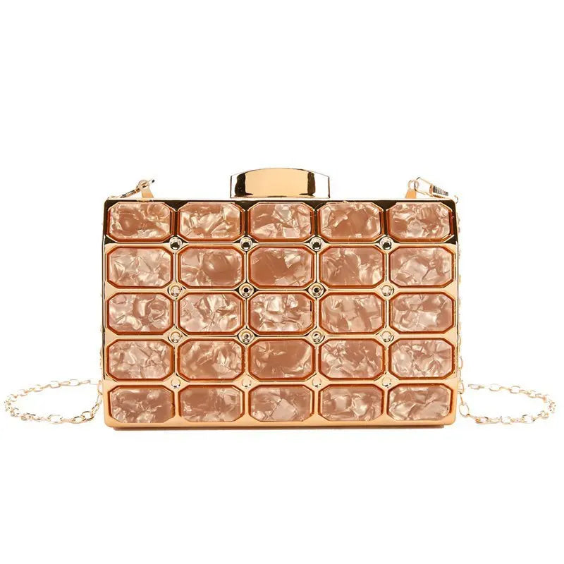 Luxury Female Evening Bag Block Designer Crossbody Bags for Women 2025 Trend Shoulder Bag Wedding Party Clutch Bag Purses Bolsos