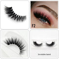Cílios Visofree Mink Cílios Transparentes Cílios Postiços Transparentes Cílios Postiços Feitos à Mão Cílios Dramáticos Cílios Superiores