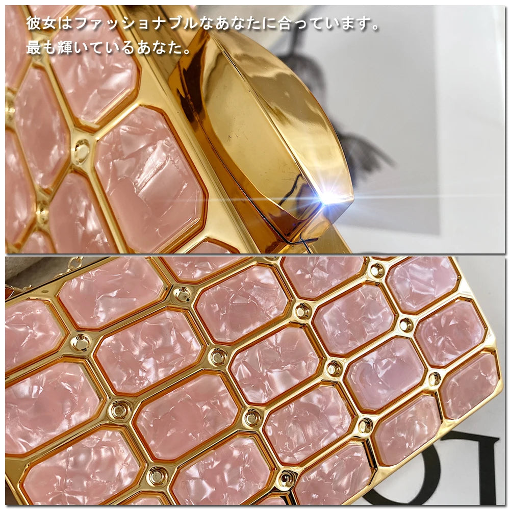 Luxury Female Evening Bag Block Designer Crossbody Bags for Women 2025 Trend Shoulder Bag Wedding Party Clutch Bag Purses Bolsos