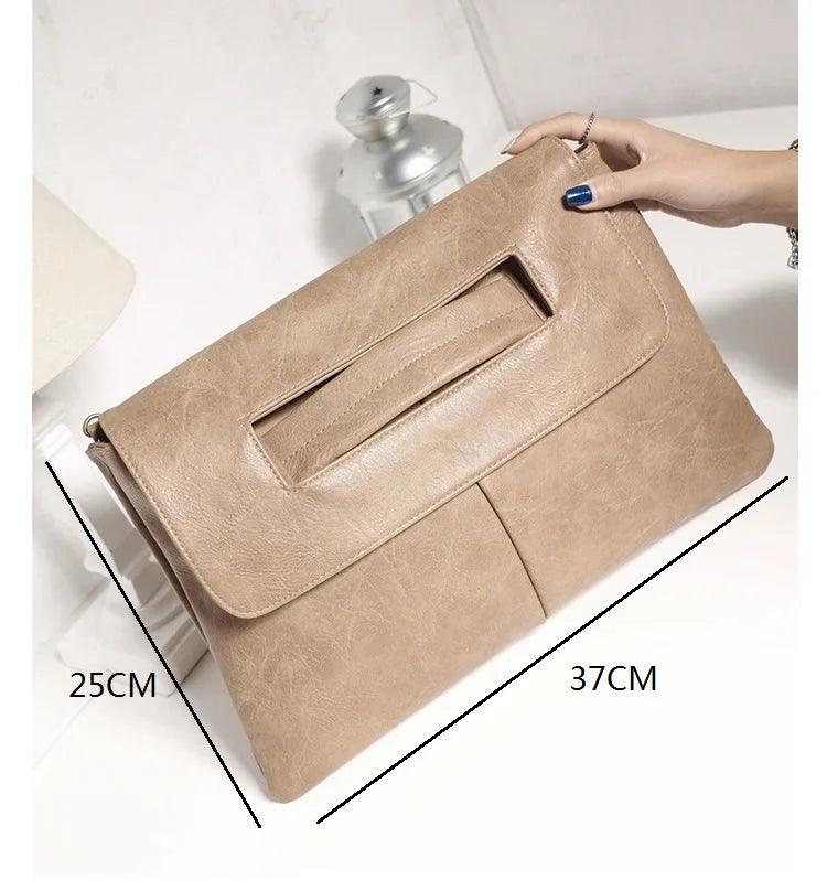 Bolsa de mão envelope feminina da moda Bolsas crossbody de alta qualidade para mulheres bolsa de mão tendência bolsa mensageiro grande Bolsas femininas