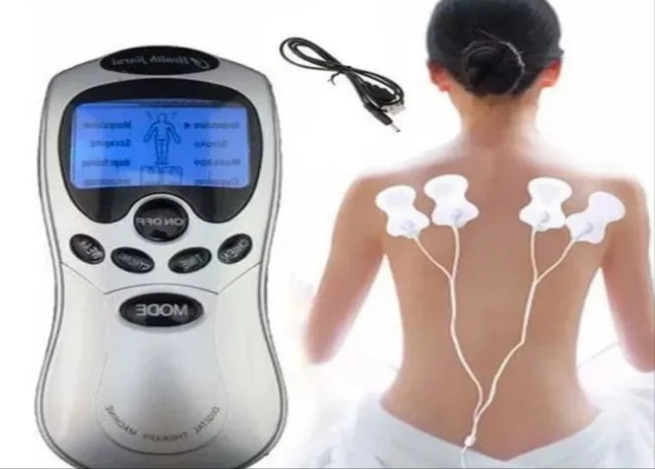 Aparelho de fisioterapia portátil de acupuntura de choque elétrico