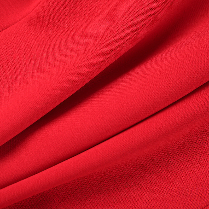 Vestido tubinho com textura floral 3D Gtpdpllt, lindo vestido vermelho sem alças, costas nuas, corpete, minivestido para mulheres, trajes de festa sensuais