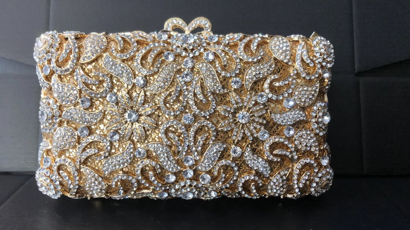 2025 Women Crystal Green/Gold/Silver Evening Bags Party Cocktail Formal Dinner Ladies Diamond Clutch Purse Wedding Handbags