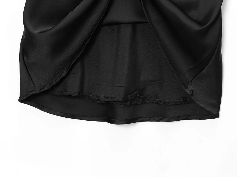 MUJER Women's Tops Sexy Lace Corset Top Woman Black Satin Backless Tops for Women off Shoulder Camisole Night Sleeveless Tops