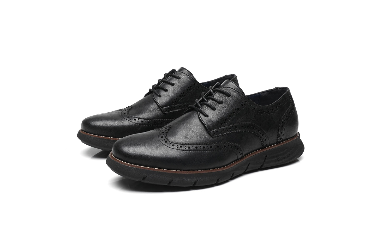 BHKH Male Sneakers Autumn/Winter traf Leather Men Casual Shoes Business Work Office Lace-up Dress shoes For Men Size47