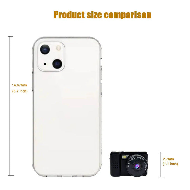 JOZUZE Nova Mini Câmera Retro com Tela Interior Casa Exterior 1080p Esportes Portátil Vintage Muito Pequena Câmera Mini Gravadora de Vídeo