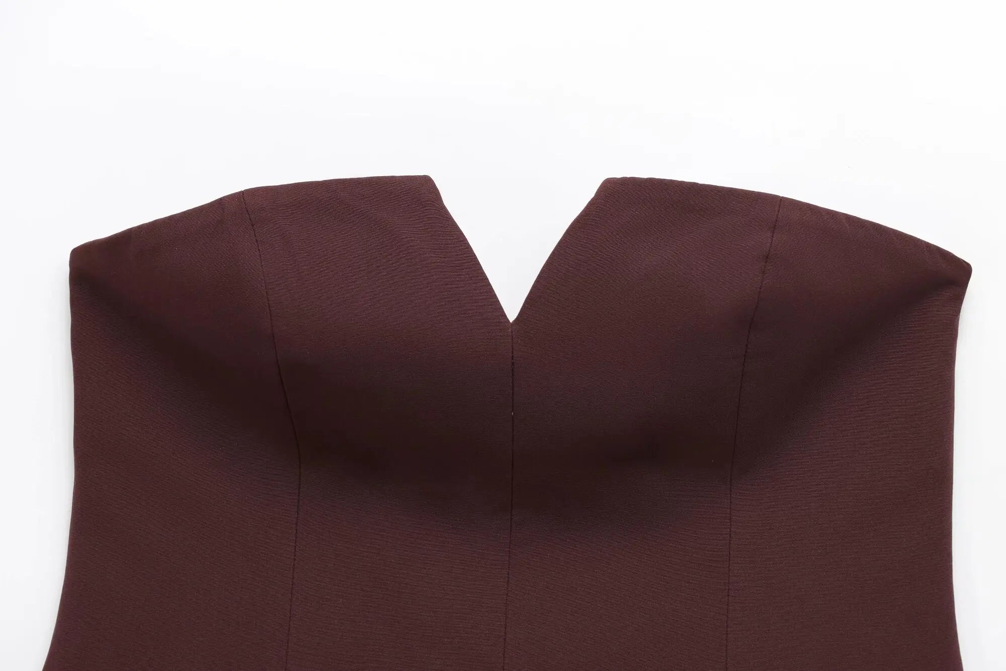 TFMLN Primavera Verão Feminino Sem Alças Crop 2025 Tops Básicos Sem Mangas Escritório Senhora Tops Tendência Rua Clássico Sólido Tops Tubo