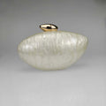 Shell Brand Pearl Brown Marble Acrylic Box Clutches Evening Bag Wedding Party  Female Mini Purse Evening Female Bridal Handbag