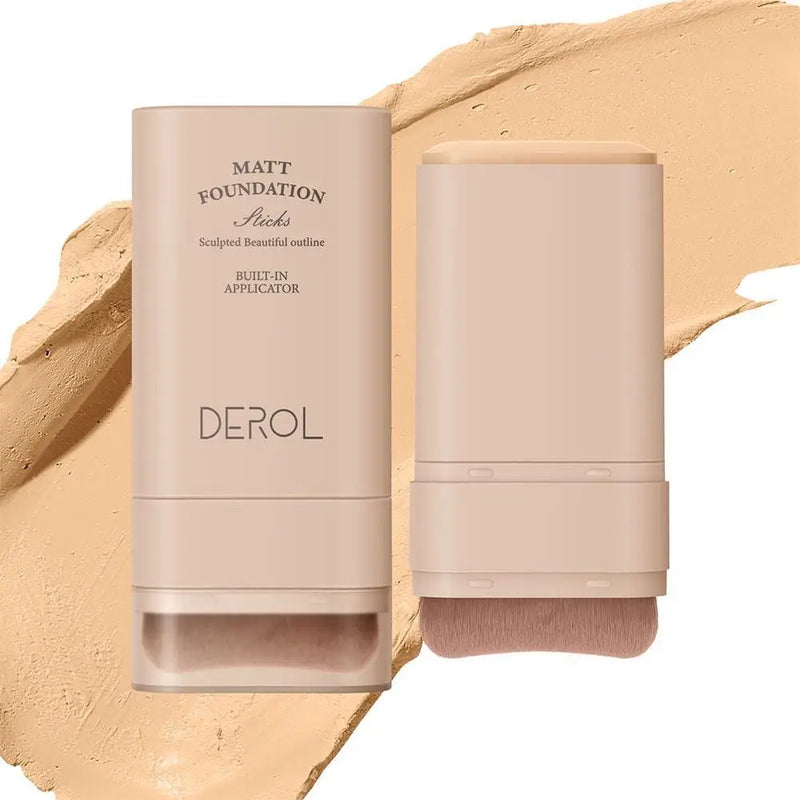 Base em bastão DEROL Eraser com pincel de maquiagem