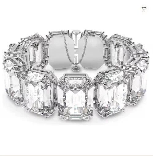2026 New Women's White Crystal High Jewelry Set Necklace, Earrings, Bracelets, Rings Best Wedding Party Accessories
