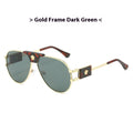2024 Luxury Men'S Polarized Sunglasses Driving Sunglasses For Men Women Brand Designer Male Vintage Black Pilot Sunglasses Uv400