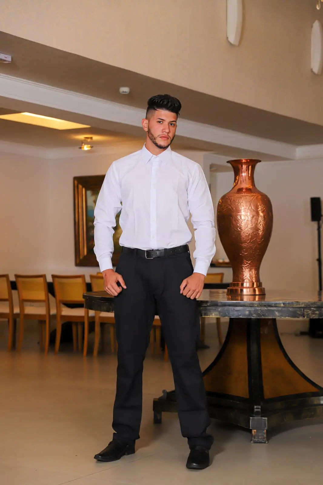 Men's Trousers Sport Trousers Black Elegant Men's Social Work Pants for suit BRAZIL brand ptrl jeans