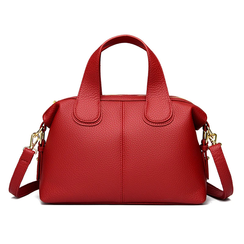 Bolsa feminina de couro de luxo, designer de moda, bolsa transversal de ombro para mulheres, bolsas femininas de marca de alta qualidade, novas