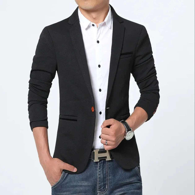 Blazer Luxo Slim Fit Terno Masculino