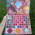 Paleta de sombras Boutique 96 cores, paleta de sombras brilhantes, matte, com lantejoulas, colorida, Stage Ball, dedicada à beleza, neon