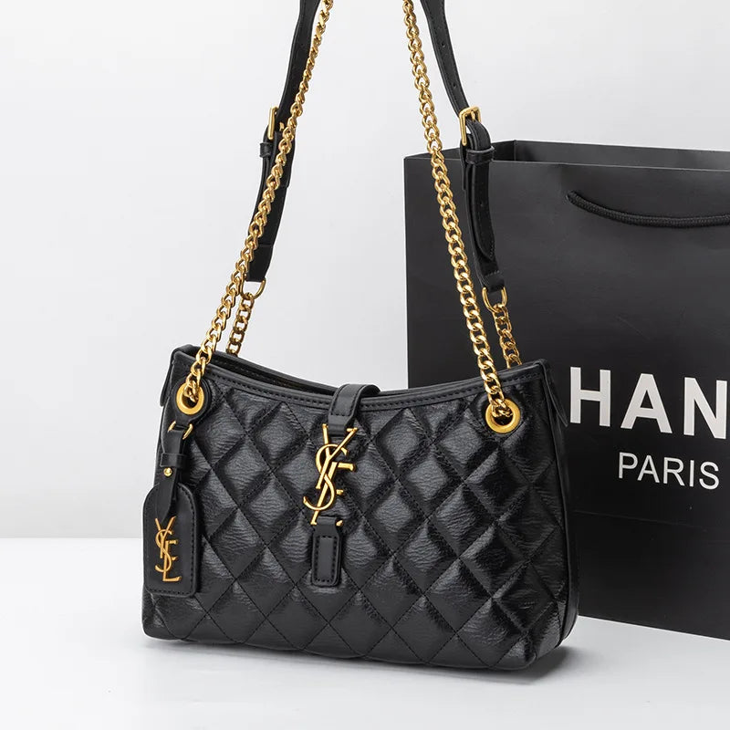 Women's bag niche new shoulder bag high-end messenger bag temperament versatile underarm bag fashion commuter handbag