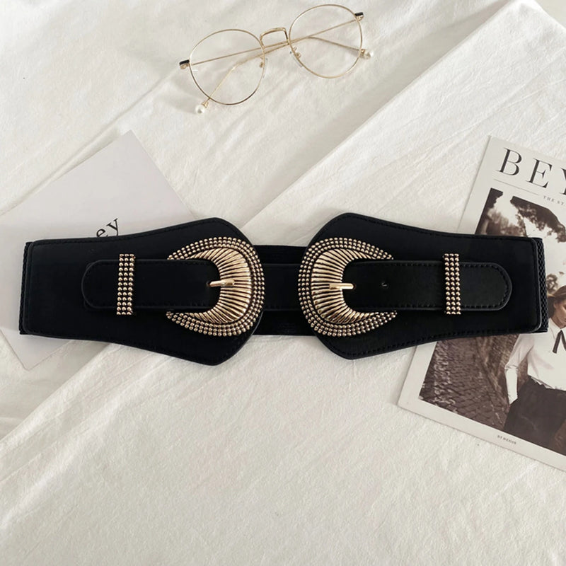 Stylish elastic waistband  Women's fashion belt cinturones para vestidos de mujer cinturón para mujer cinto cinturon