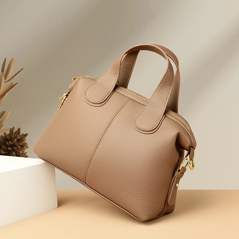 Bolsa feminina de couro de luxo, designer de moda, bolsa transversal de ombro para mulheres, bolsas femininas de marca de alta qualidade, novas