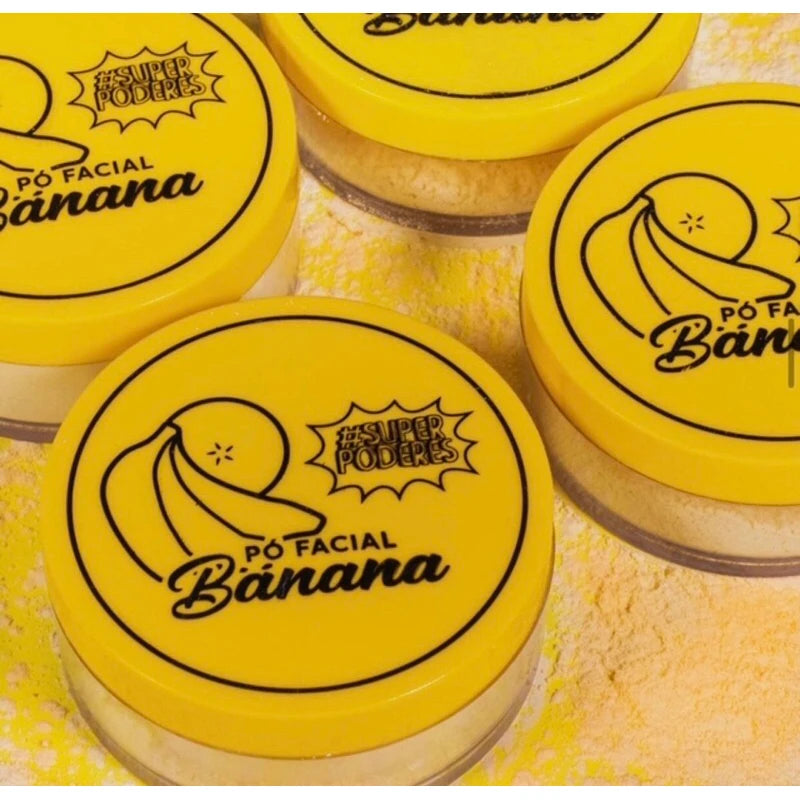 Pó Facial Banana Super Poderes