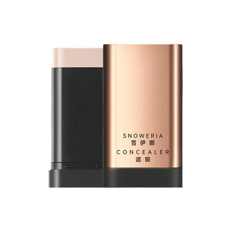 Base em bastão com cabeça de pincel, iluminador multifuncional, creme de contorno, corretivo de longa duração, bronzeador facial, bastão de contorno