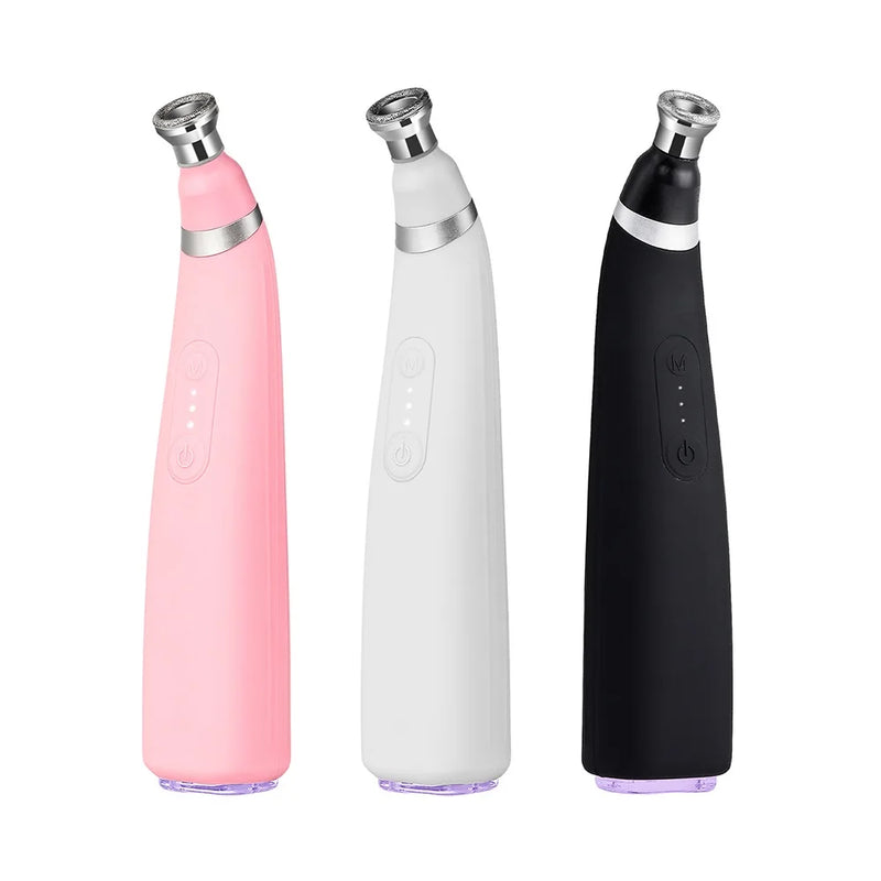 Máquina portátil de microdermoabrasão de diamante, dispositivo de peeling facial, esfoliação a vácuo, removedor de cravos com 4 pontas de peeling de diamante