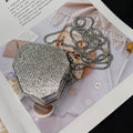 Detachable Long Chain Rhinestone Inlay Clutch Bag Lightweight Waterproof Crystal Glitter Purse Small Capacity Glitter