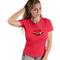 Women's T-shirt Baby Look Quiet Love 100% cotton