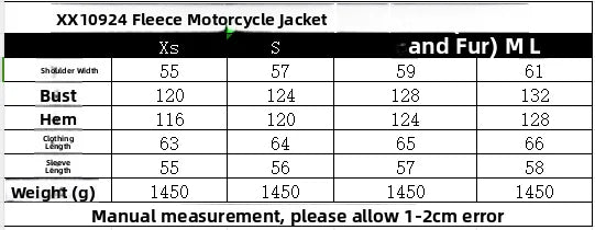 JNLEAOG Autumn New Fashionable Furry Motorcycle Style Coat Long Sleeve Street Style Women's Cotton Jacket