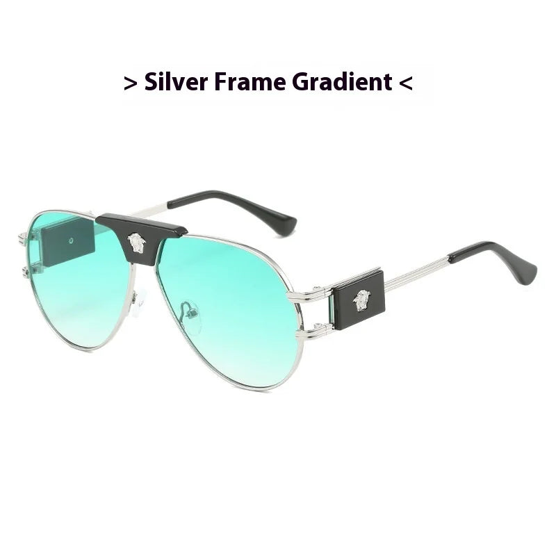 2024 Luxury Men'S Polarized Sunglasses Driving Sunglasses For Men Women Brand Designer Male Vintage Black Pilot Sunglasses Uv400