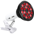 Lâmpada de terapia de luz vermelha para rosto 54W 660nm e 850nm Dispositivo de terapia de luz infravermelha para alívio de dores musculares e articulares Ferramentas para a saúde da pele