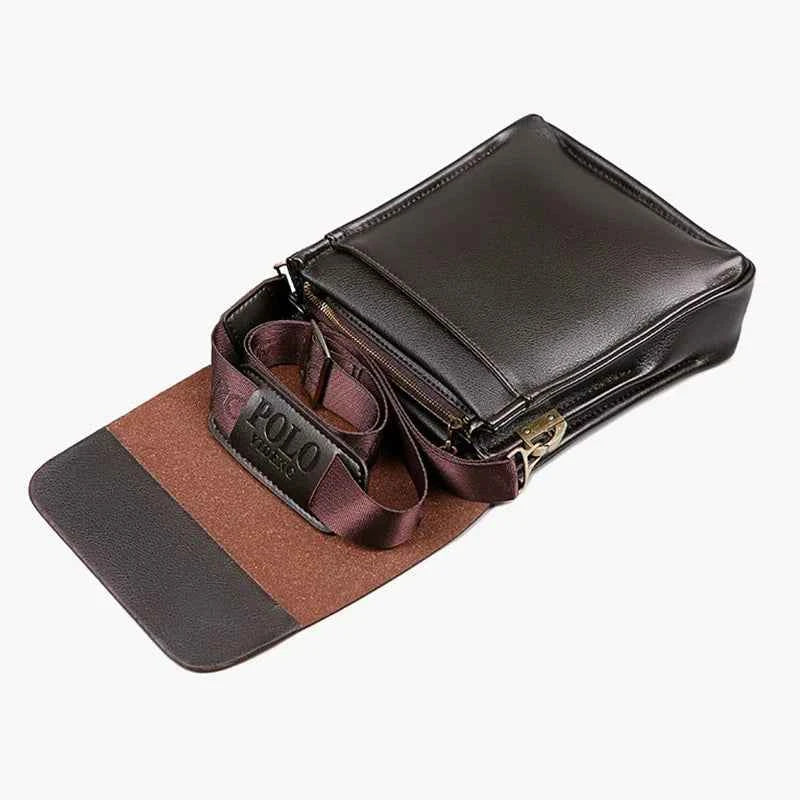 The leisure business single shoulder bag Polo vertical bag man trend inclined shoulder bag