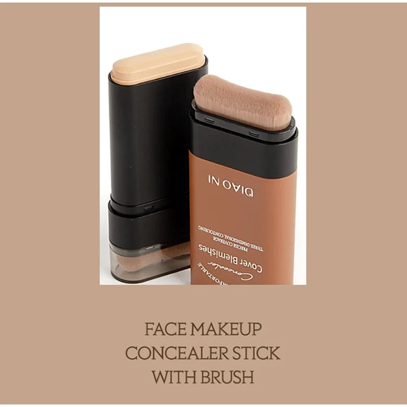 Base em bastão Eraser, corretivo líquido Velvet Moist Light, maquiagem duradoura e impecável, cosméticos para beleza facial