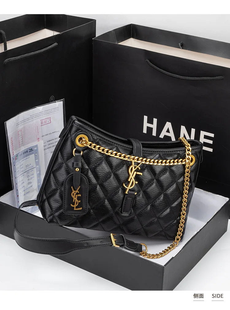Women's bag niche new shoulder bag high-end messenger bag temperament versatile underarm bag fashion commuter handbag