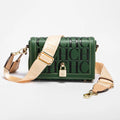 CH Fashion Design Model Metal Accessories Buckle Women's Shoulder Bag Luxury Brand 2024 Fashion Solid Colour Printed Head Bag