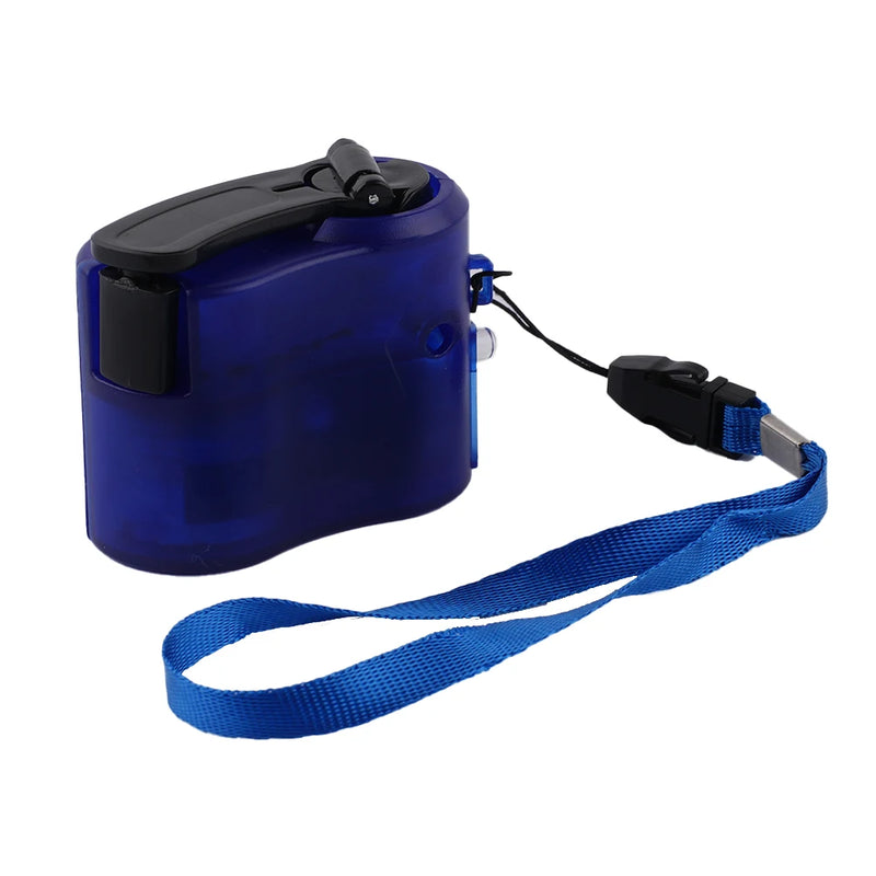 Carregador de manivela USB 1 peça, gerador manual, dínamo móvel, carregador de emergência, ferramenta portátil para atividades ao ar livre