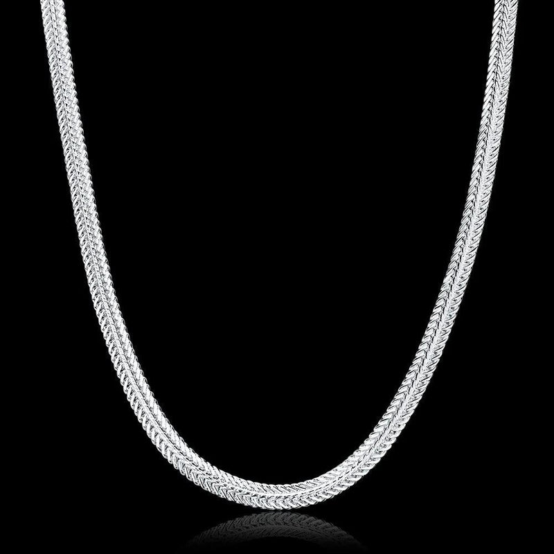 925 sterling silver Snake chain Necklace Noble for women men jewelry designer wedding engagement gifts 50cm wholesale price - CRAVO ROSE