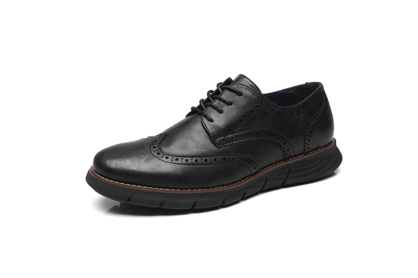 BHKH Male Sneakers Autumn/Winter traf Leather Men Casual Shoes Business Work Office Lace-up Dress shoes For Men Size47