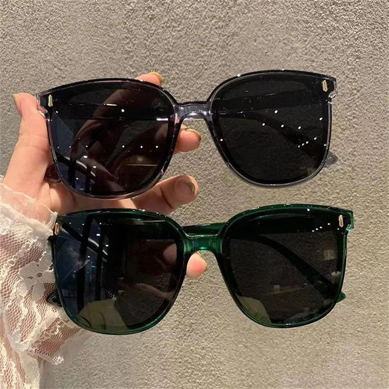 2024 New Fashion Women Designer Brand Sun Glasses Vintage Exquisite Large Frame Car Driving Eyewear Leisure Travel UV400 - CRAVO ROSE