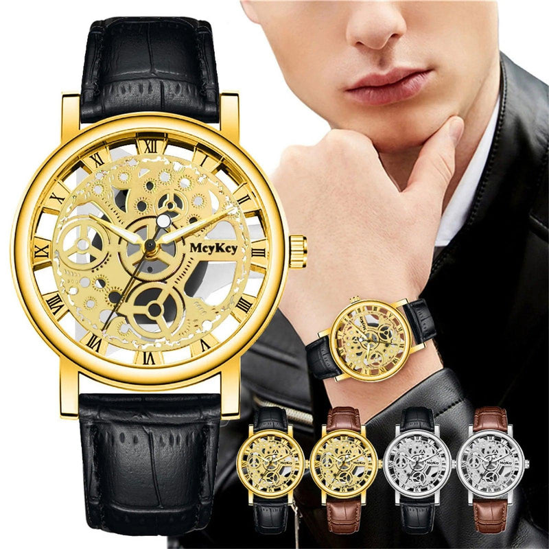 Wrist Watch Men Watches 2023 Top Brand Luxury Wristwatch Men's Clock Quartz Sport Watch Hodinky relogio masculino montre homme - CRAVO ROSE