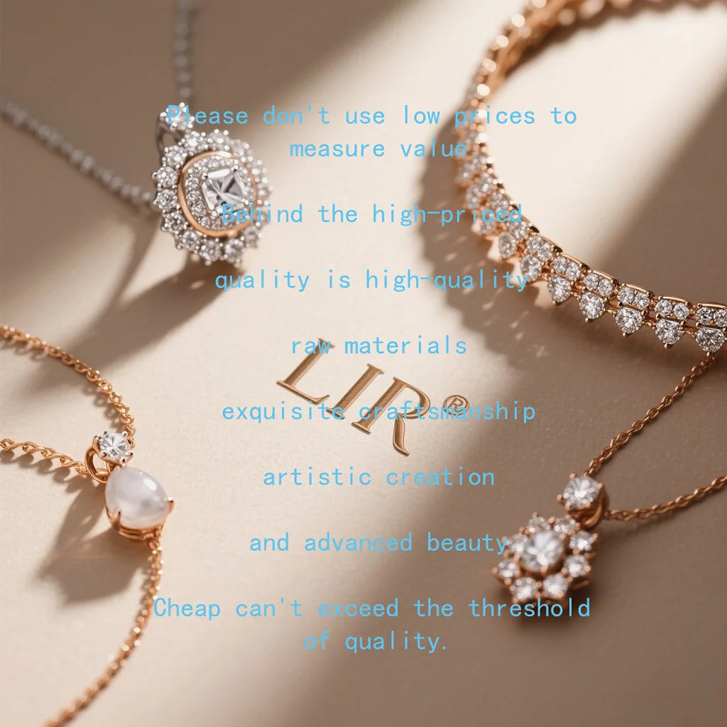LIR Austrian Retro Jewelry Set: Floral Gem Vine Necklace, Prosperous Flower Zircon Earrings, Custom for Women