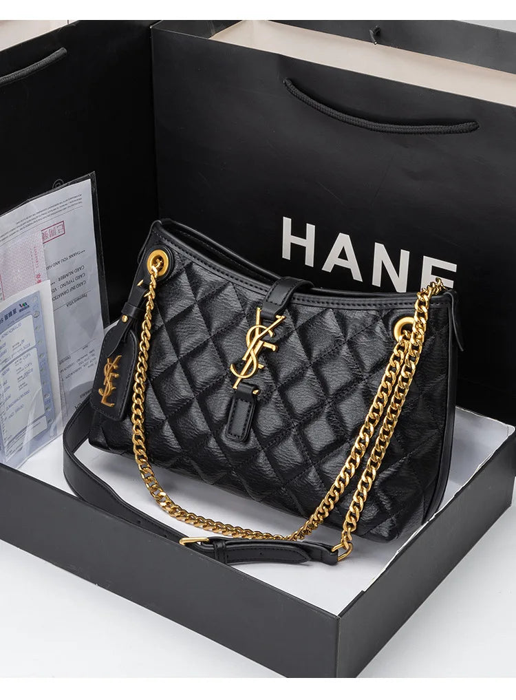 Women's bag niche new shoulder bag high-end messenger bag temperament versatile underarm bag fashion commuter handbag